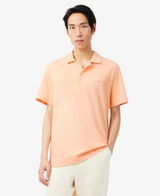 Men's Classic Fit Textured Polo Shirt