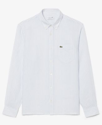 Men's Regular-Fit Striped Long-Sleeve Shirt