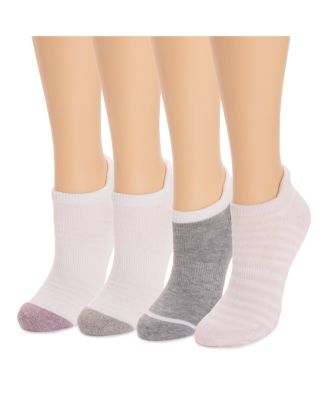 Women's Dream Step Sporty Low Cut Ankle Socks, 4 Pair Pack