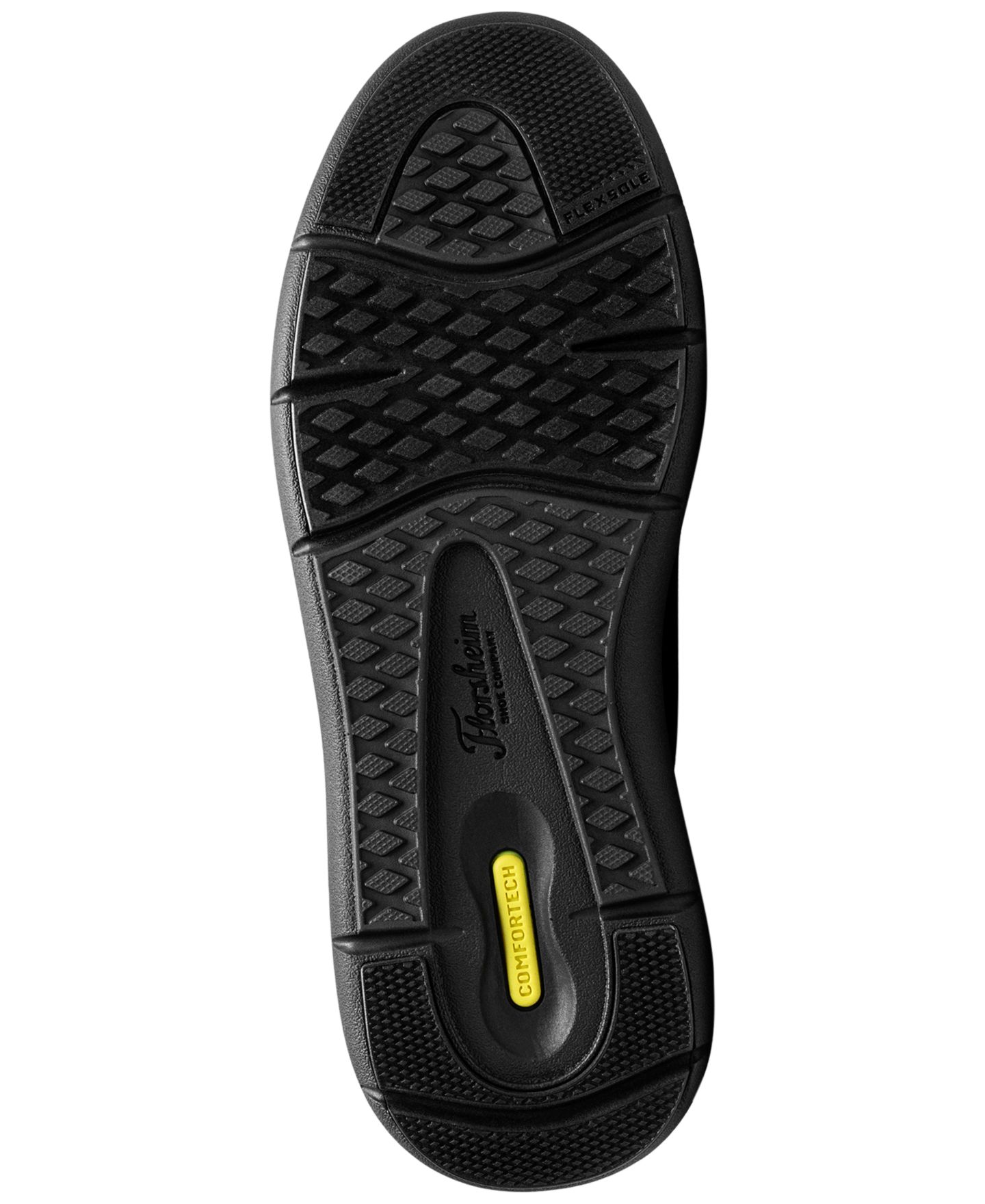 Мужские кроссовки Florsheim Fleet Knit Elastic Lace Slip-On, цвет: Чёрный — фото 5