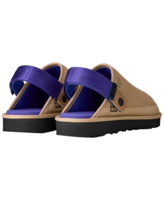 Men's Goldencoast II Suede Clogs with Removable Heel Strap