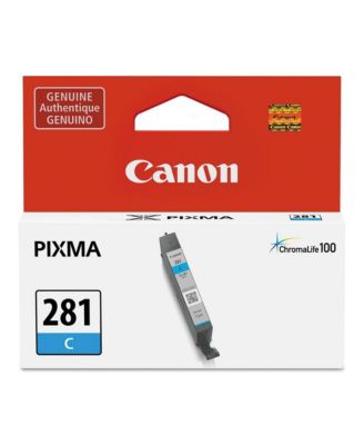 CLI-281 Cyan Ink Tank for Select PIXMA TR, TS Series Printers - 5.6ml