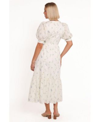 Women's Steele Puff Sleeve Midi Dress