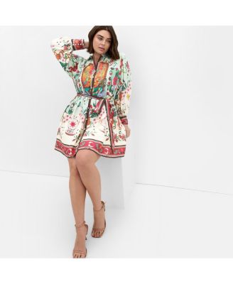 Women's Ezra Dreamscape Print Mini Dress