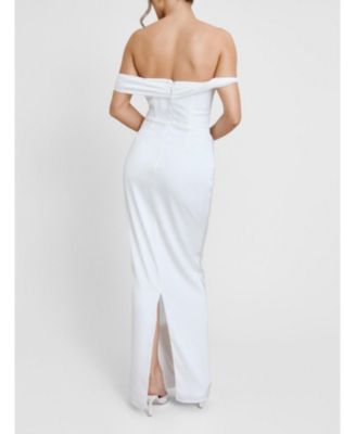 Women's Twist Strap Corset Maxi Dress