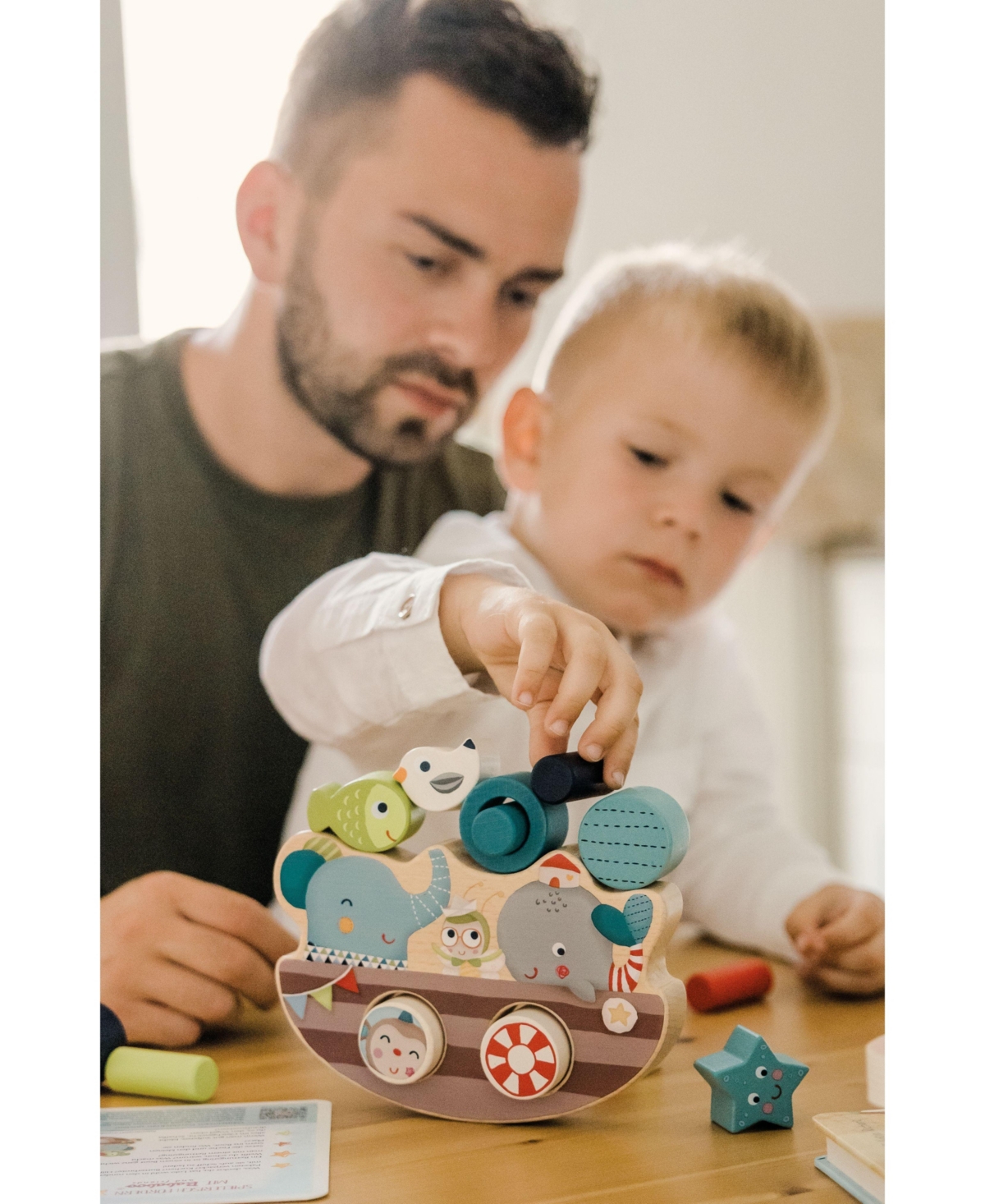 Bababoo and friends on Board Balancing Game