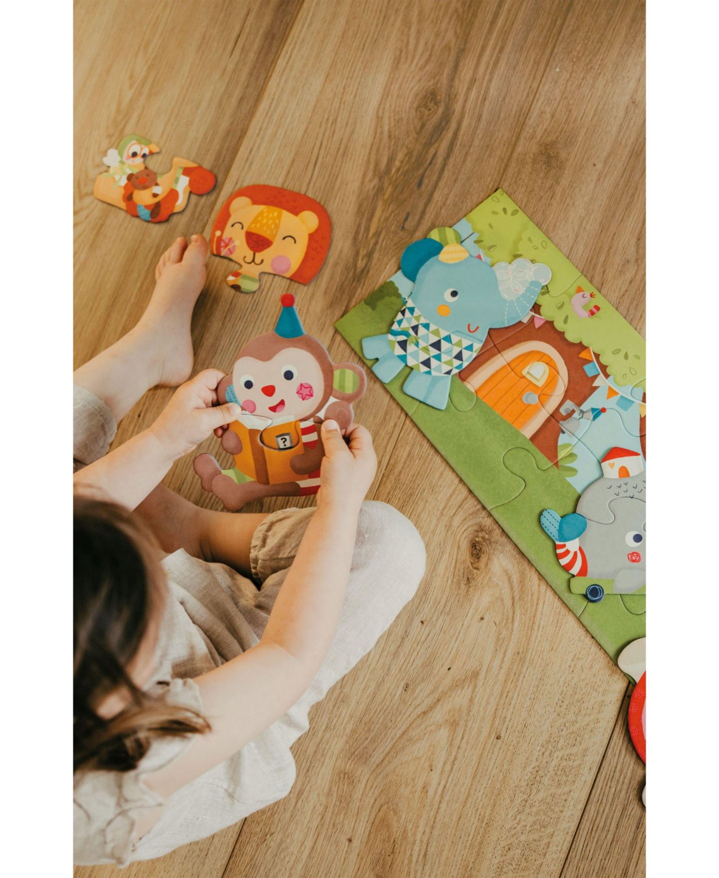 Детская игрушка Bababoo and friends Play With Friends 18-Piece Puzzle, Ages 18 Months+ — фото 5