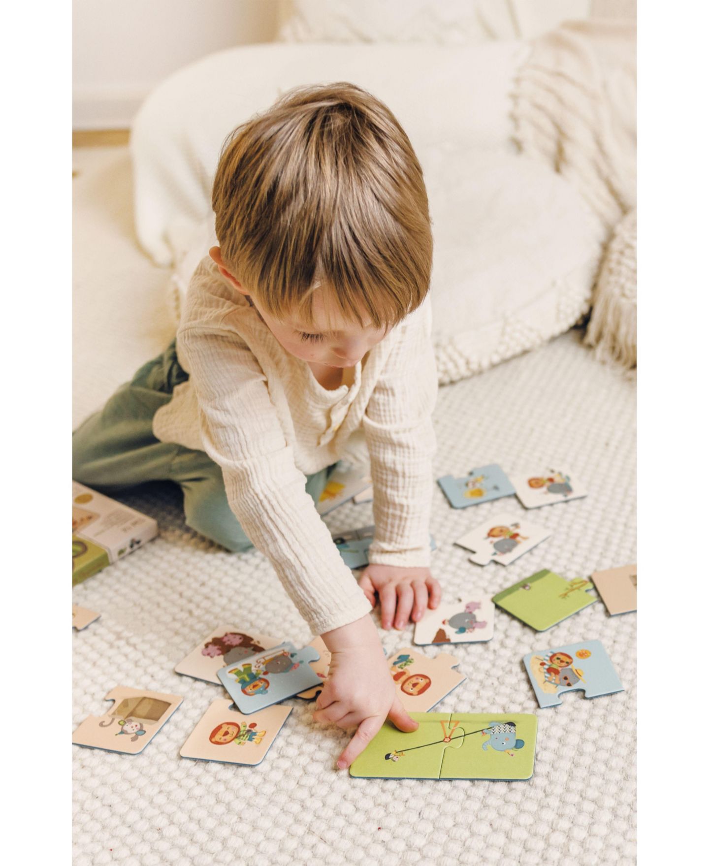 Детские игрушки Bababoo and friends Match Numbers & Opposites Learning Puzzle Set, цвет: Open Miscellaneous — фото 6