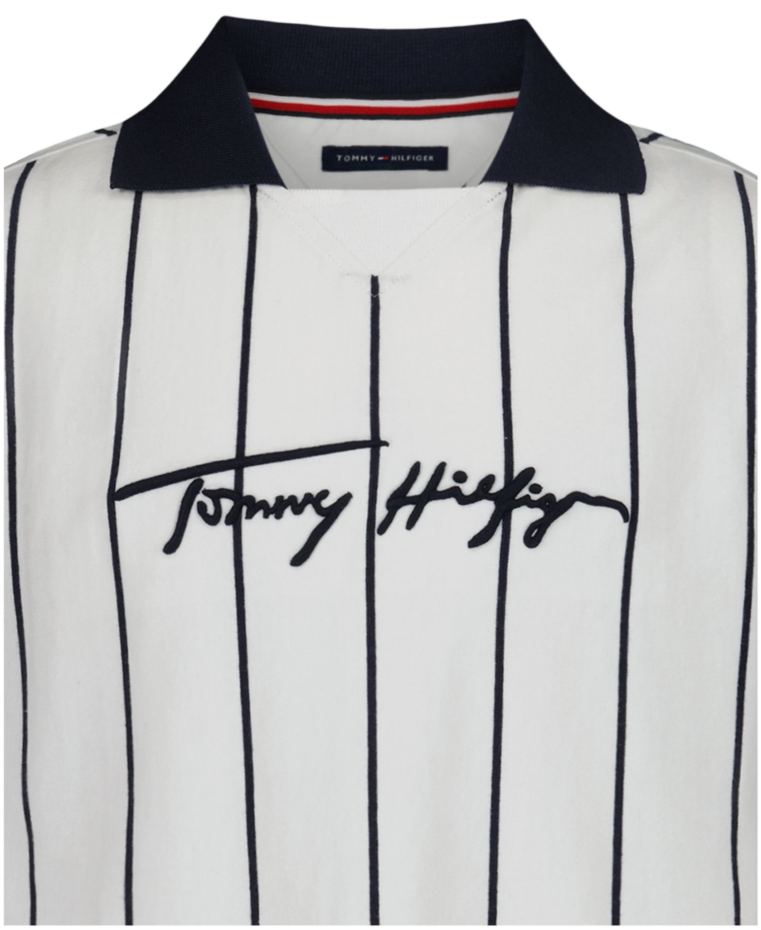 Boys' 2T-7 Stadium Ribbed Johnny Collar Shirt