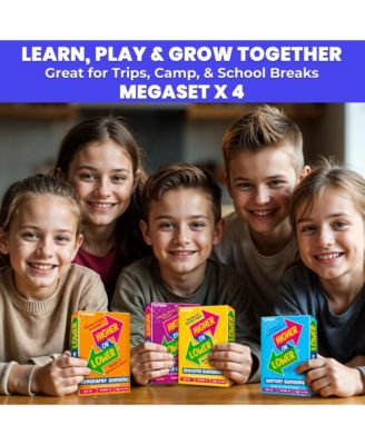 Board Game for Kids - Family Card Game for Kids and Adults -  Higher or Lower | Guess Fun Questions | Easy to Learn | 2 + Players