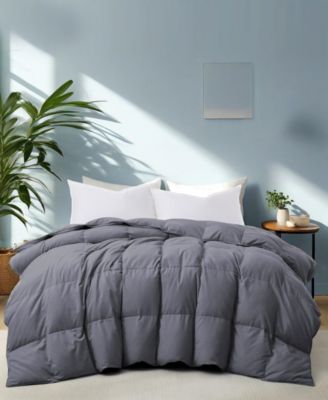Noiseless Lightweight Goose Feather Down Comforter, Twin