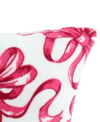 Ballet Bows Novelty Decorative Pillow, 48" X 20"