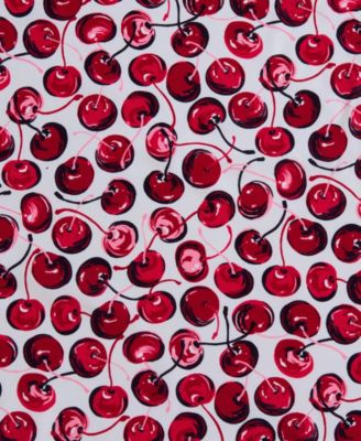 Pop Art Cherry Microfiber 4-Pc. Sheet Set, Queen