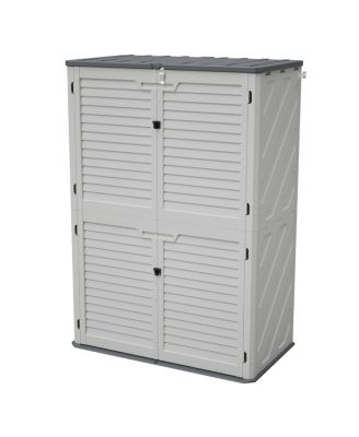 Streamdale Rust Proof Resin Garden Equipment Storage - Weatherproof, Spacious, UV Resistant
