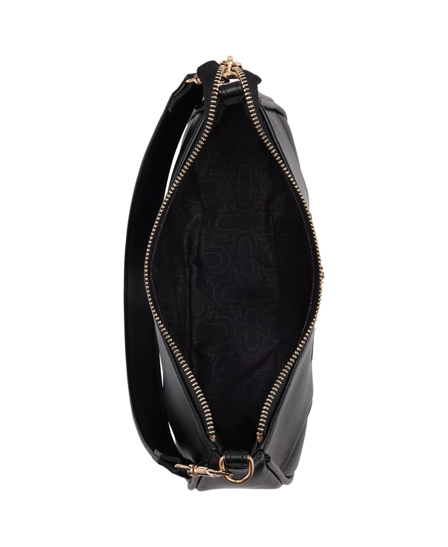 Trapunto Logo Shoulder Bag