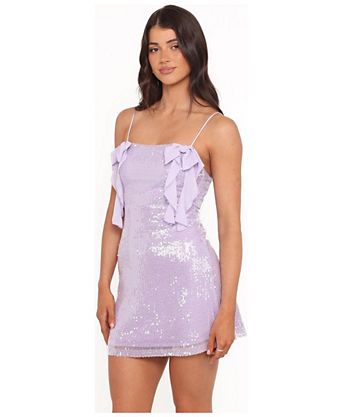 macy purple dress Say Yes Women's Formal & Black Tie Dresses and effortlessly elegant Macy V-Neck Maxi Dress -