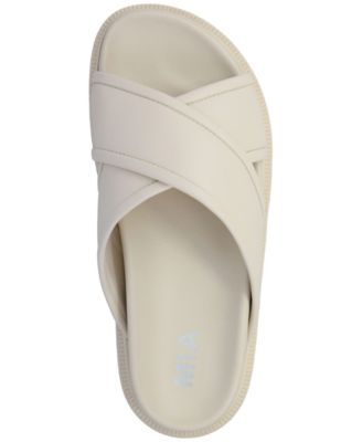 Women's Teresa Crisscross Platform Footbed Sandals