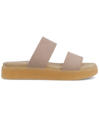 Women's Saige Double Band Platform Slide Sandals