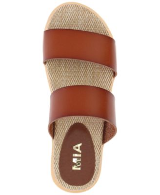 Women's Saige Double Band Platform Slide Sandals