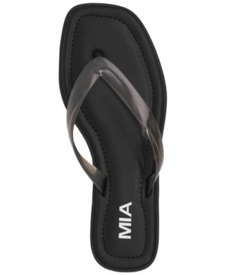 Women's Trixie Vinyl Thong Flat Sandals