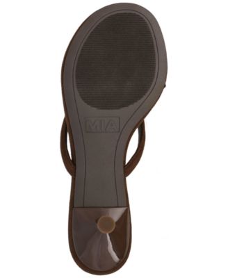 Women's Farren Kitten Heel Thong Dress Sandals