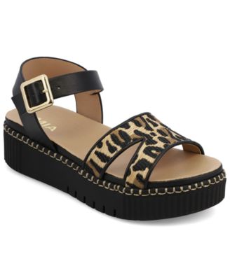 Women's Jaiden Crossover Flatform Sandals