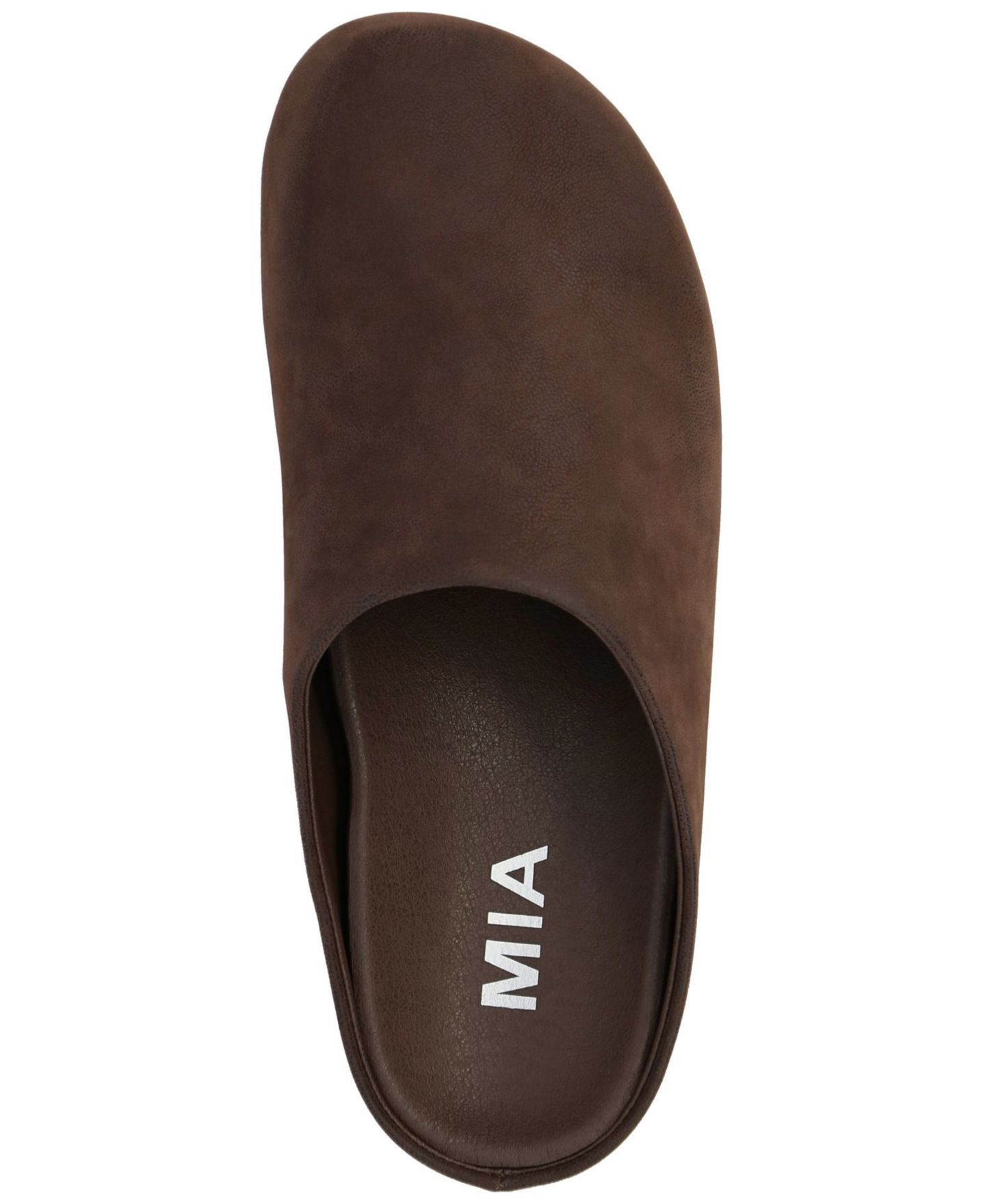 Женские сабо MIA Gerrie Slip-On Mule, цвет: Шоколадный — фото 4