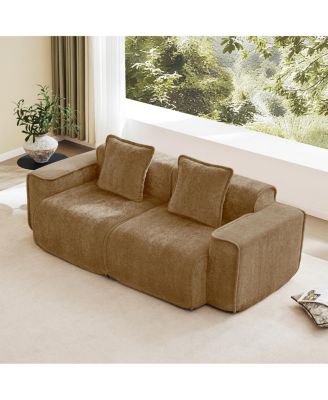 Premium Velvet Modular Sectional Sofa - Unmatched Comfort & Easy Setup