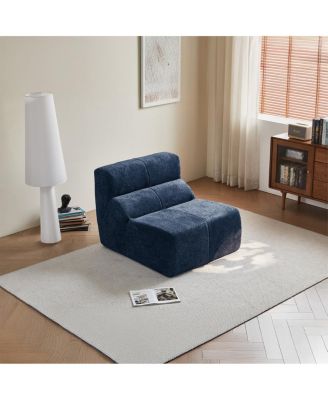 Luxury Cloud-Soft Velvet Single Sofa Chair