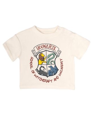 Baby Boys 3-Pc Hogwarts Crest Top, Argyle Shorts & Reversible Bucket Hat Set