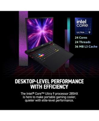 Raider 18 18" Traditional Laptop Intel Core Ultra 9 64GB RAM NVIDIA GeForce RTX 5090 1TB SSD Storage Windows 11 Home 120Hz