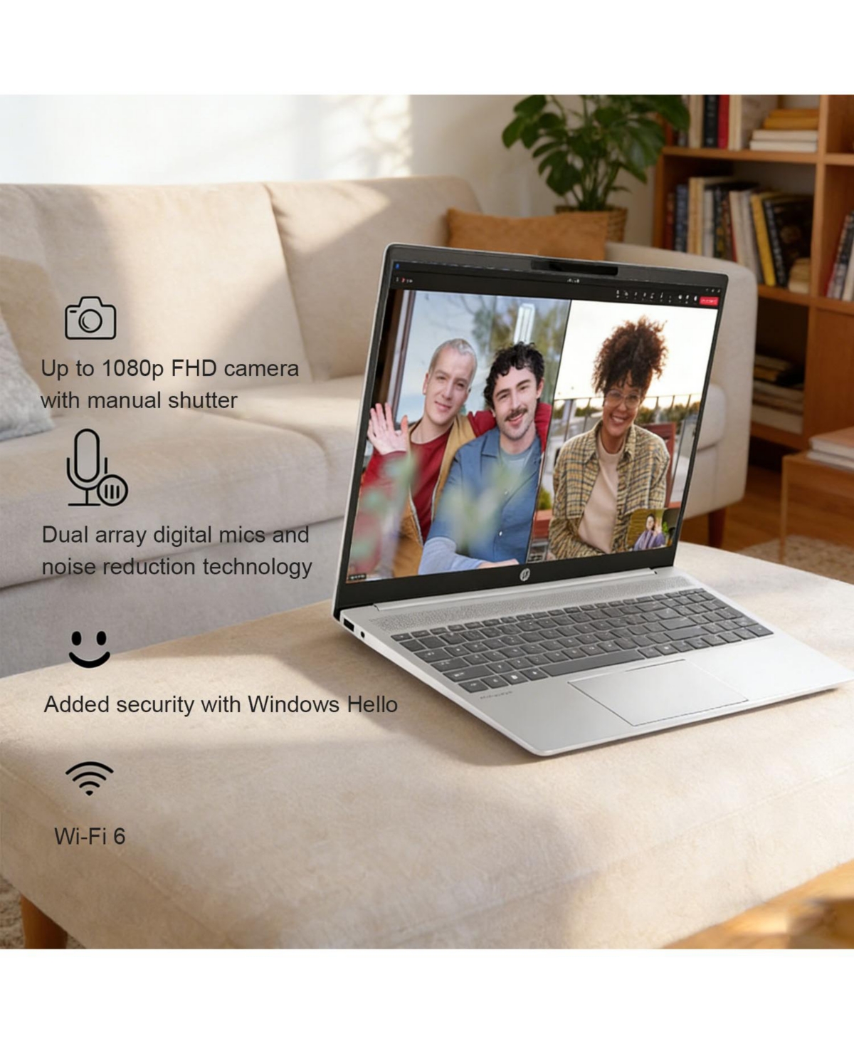 Hp Essential 17.3" Traditional Laptop Intel Core Ultra 7 16GB Ram Intel Graphics 2TB Ssd Storage Windows 11 Home 60Hz