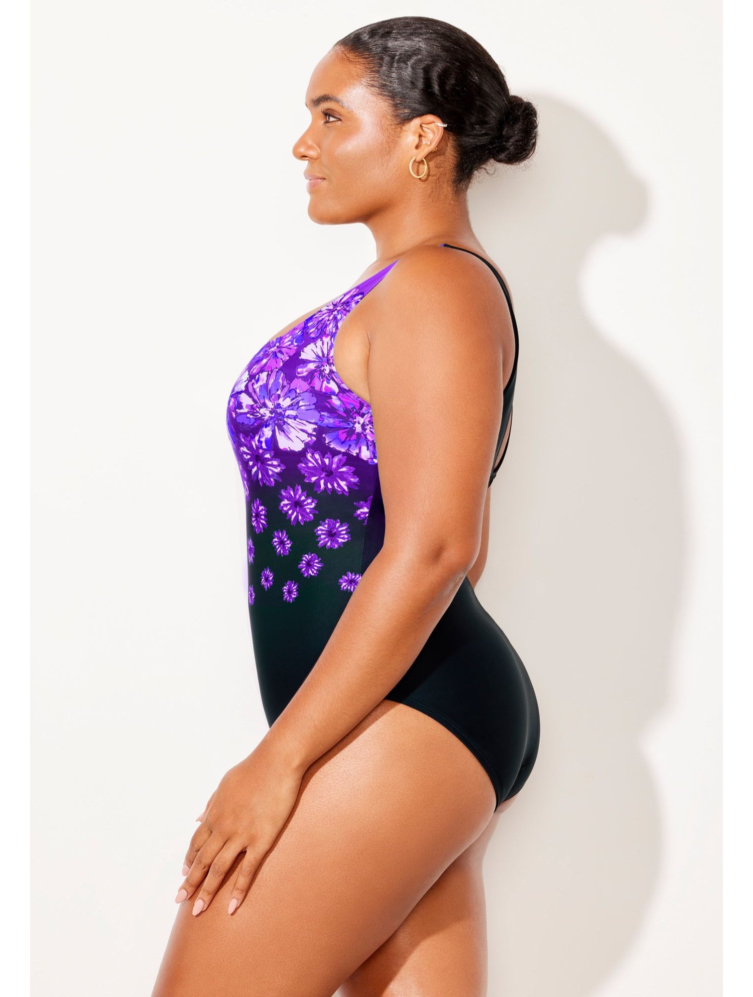 Women's Chlorine Resistant Tank One Piece Swimsuit