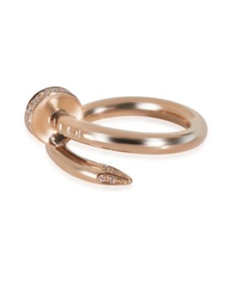 Juste Un Clou Ring, Diamonds (Rose Gold)