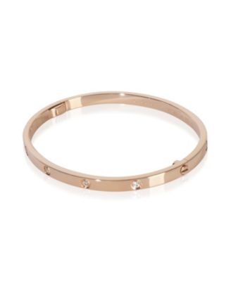 Rose Gold Diamond Small Model Love Bracelet