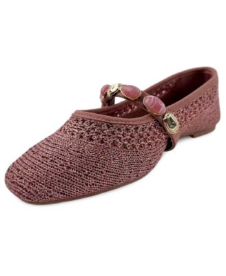 Women's Zeta Stones Mary Jane Ballet Flats