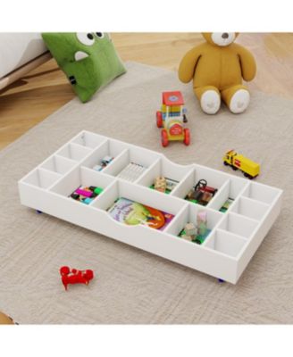 2-in-1 Play Table and Toy Organizer, Lego Compatible