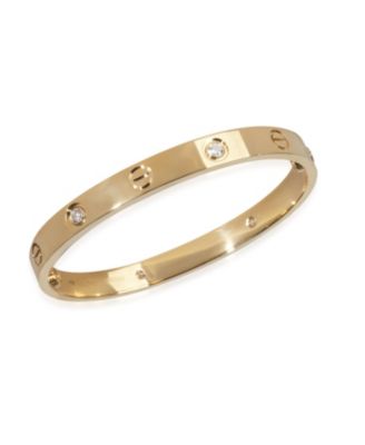Yellow Gold Diamond Love Bracelet