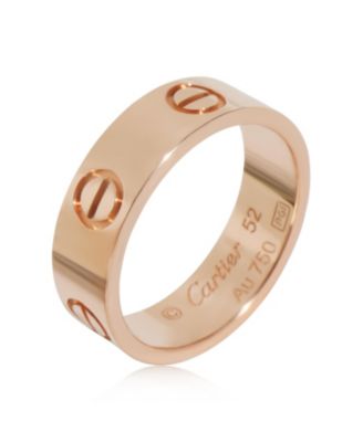 Rose Gold  Love Ring