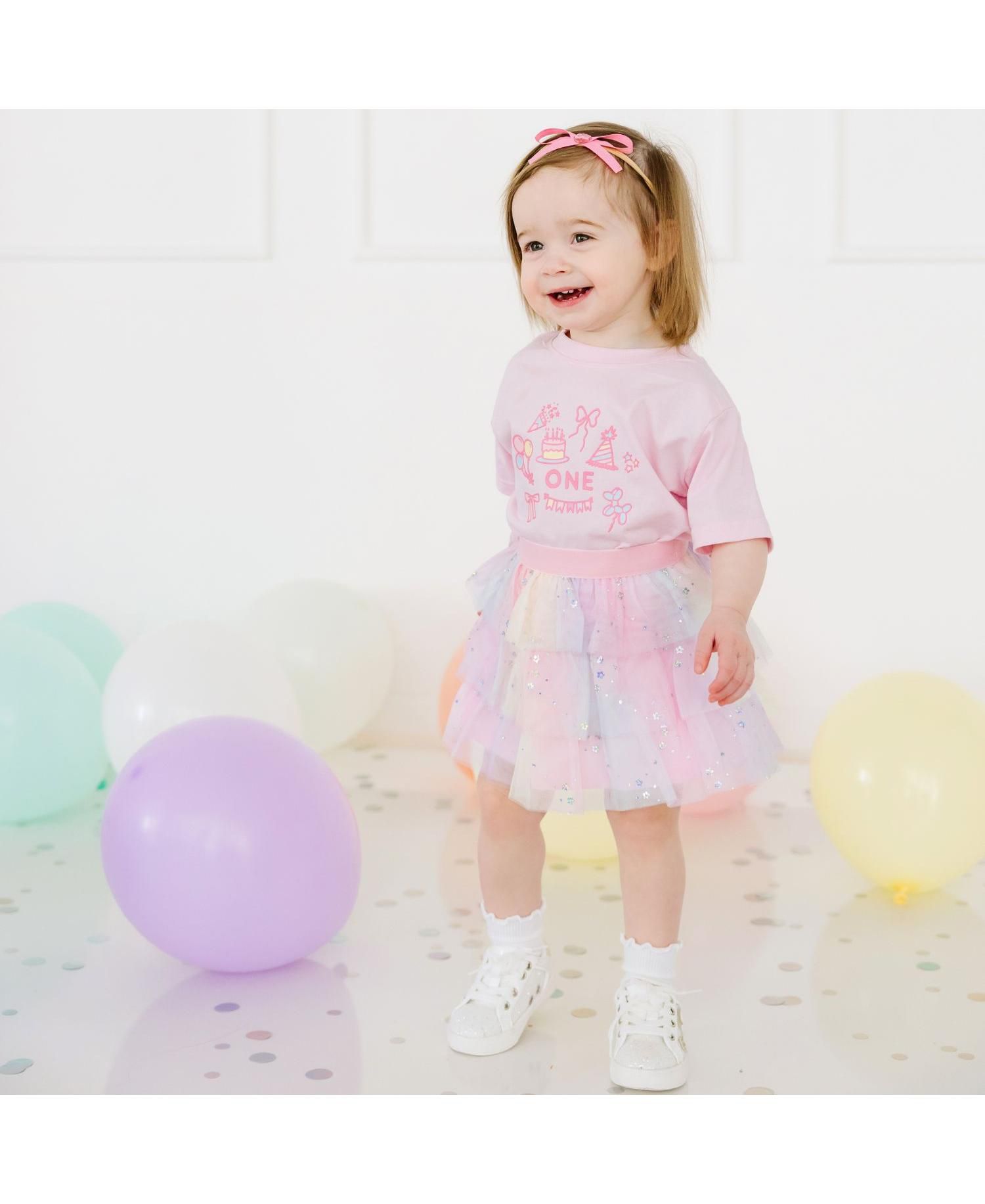 Baby Girls Fairy Dust Tiered Tutu