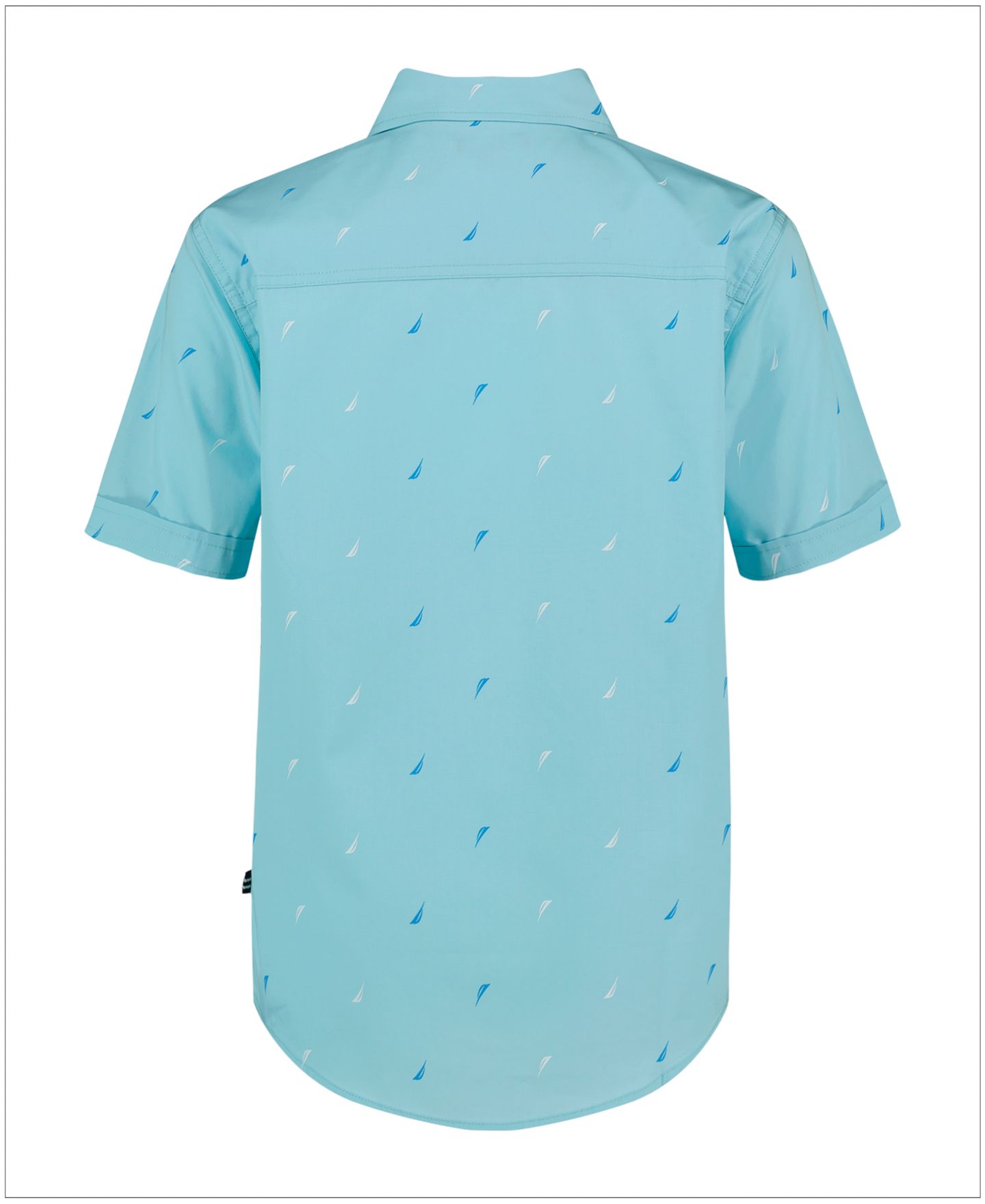 Рубашка Nautica Short-Sleeve Shirt для мальчиков, цвет: Синий — фото 2