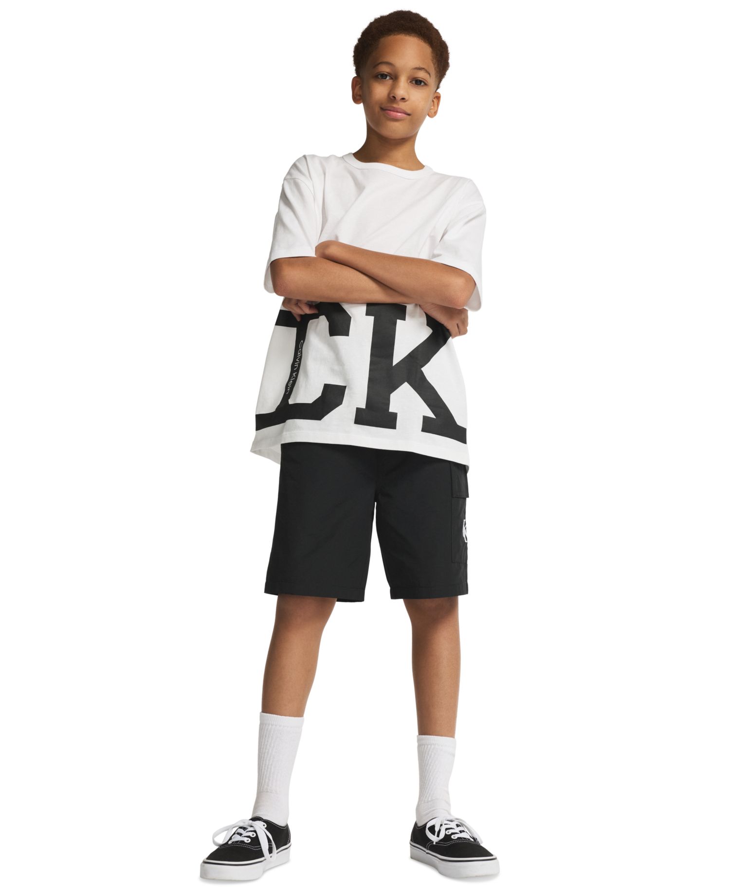 Boys' 8-20 Short-Sleeve Crewneck T-Shirt
