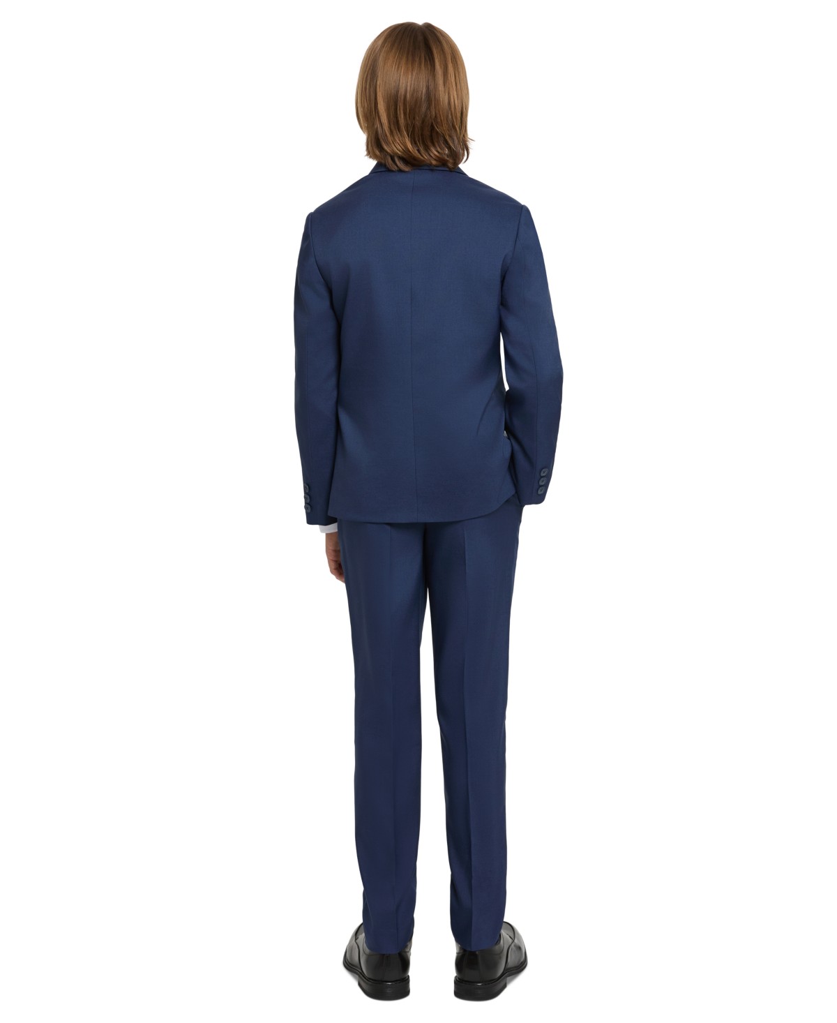 Детские Haggar SmartWash Boys' 8-20 Suit Jacket, Pant, Shirt and Tie, 4-Piece Set — фото 8
