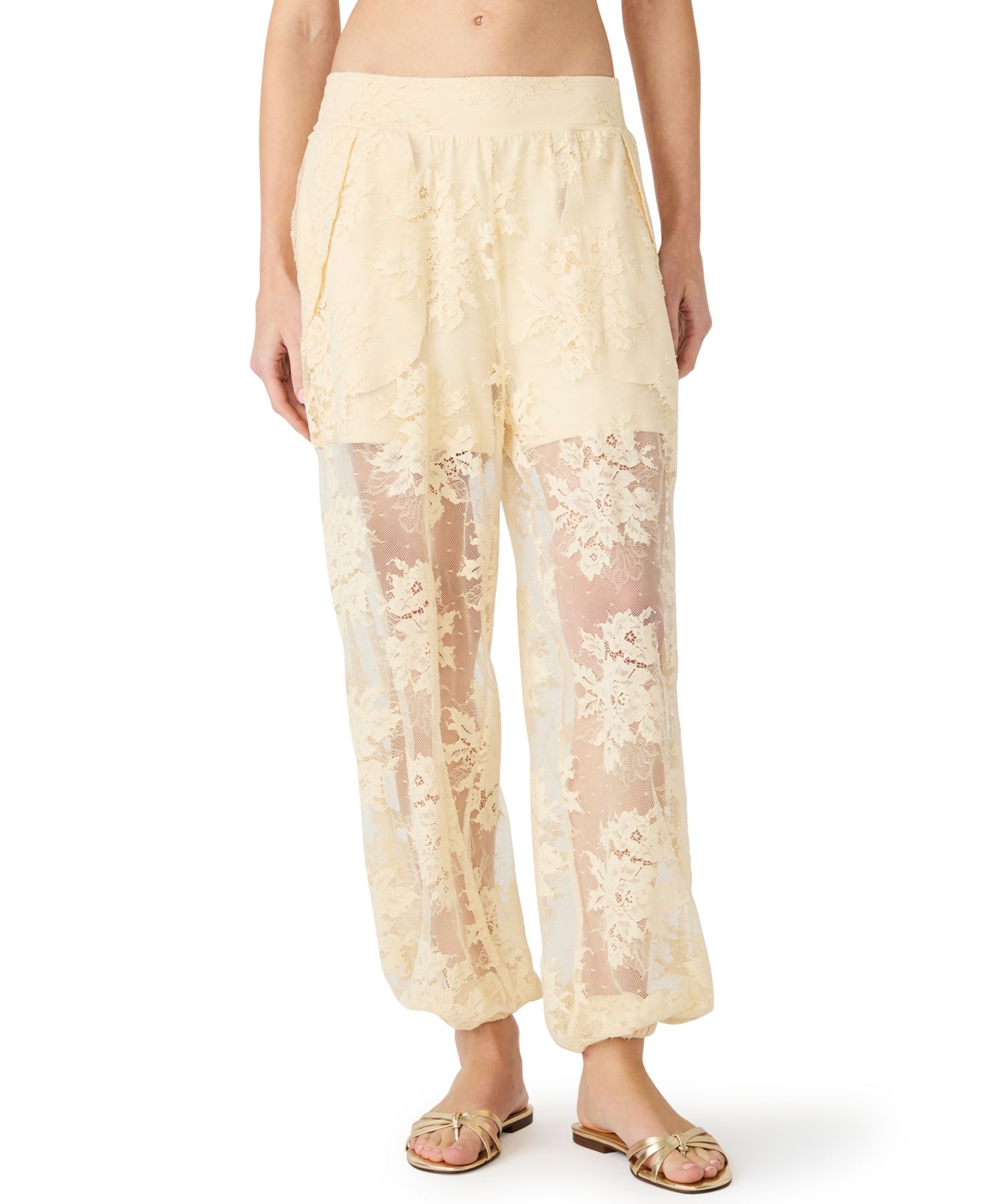 Women's High-Rise Ankle-Length Faya Pants