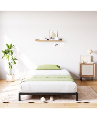 8 Inch Metal Platform Bed Frame Heavy Duty Quiet Bed With Storage Steel Slats No Box Spring Required