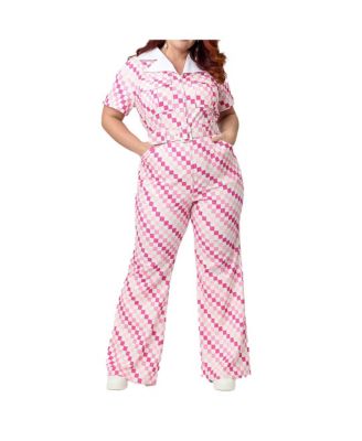 Plus Size Valentine Flare Jumpsuit