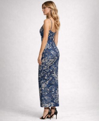 Women's Floral Print Slip Dress