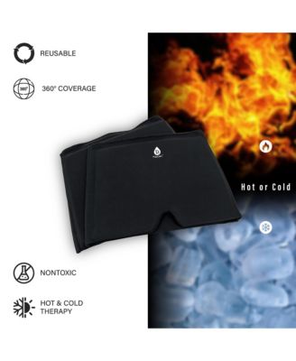 Total Tension Relief 3D Shiatsu Back Massager & Hot/Cold Gel Migraine Cap