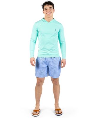 Men's Anchors Printed Swim Shorts