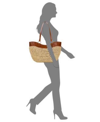 Meudon Large Woven Straw Tote Bag